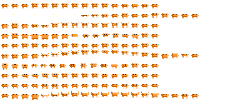 Sprite sheet